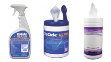 Palmero Healthcare expands kill claims for DisCide Ultra disinfectants