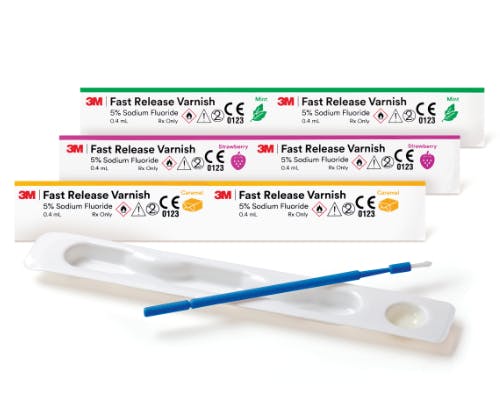 3m Fast Release Fluoride Varnish