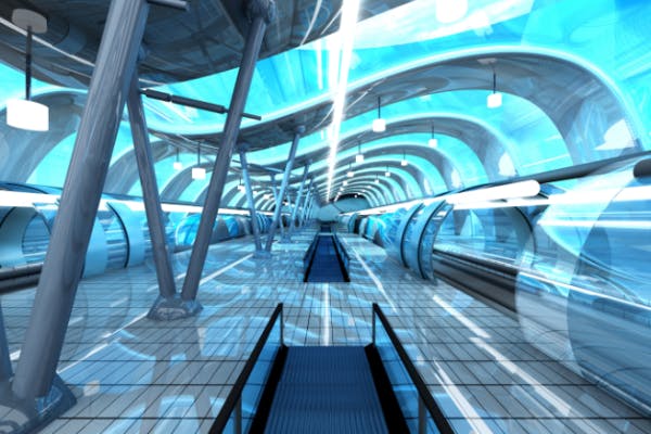 Futuristic Subway Dreamstime
