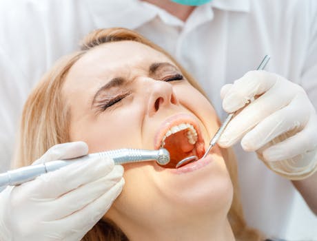 Scared Dental Patient