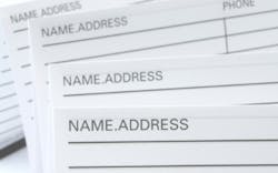 Address Card Address Card