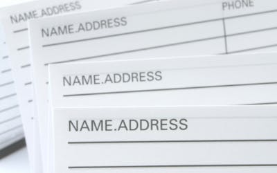 Address Card