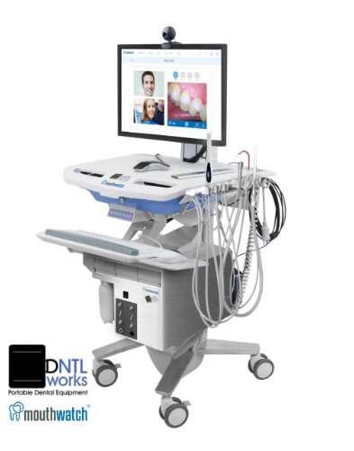 Dntlworks And Mouthwatch Introduce Mobile Teledentistry Cart