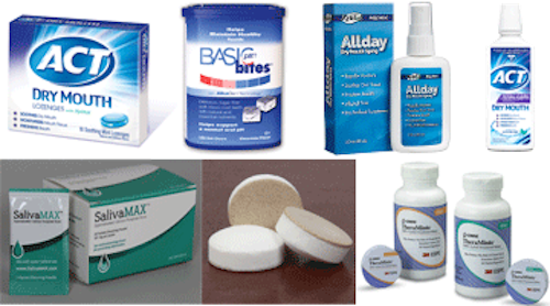 A guide for treating the xerostomia patient: 7 products  