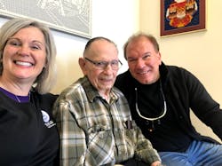 From left: Angie Stone, BS, RDH; Brink; Tom Reitz, DDS From left: Angie Stone, BS, RDH; Brink; Tom Reitz, DDS