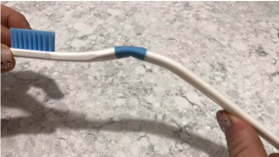 ZentFlex pressure-sensitive toothbrush