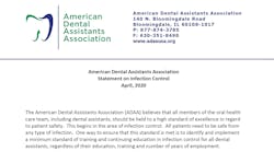 Adaa Infection Control Statement