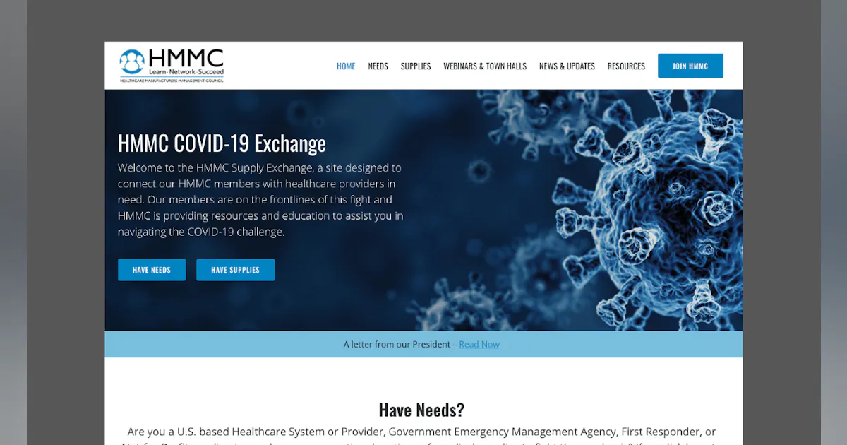 Hmmc Sticker HMMC launches COVID-19 product exchange site for health-care providers ...