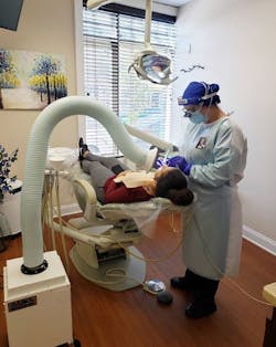 Sentry Air Systems extraoral suction unit Sentry Air Systems extraoral suction unit