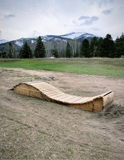 Whale tail bike jump Whale tail bike jump