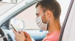 Mask In Car
