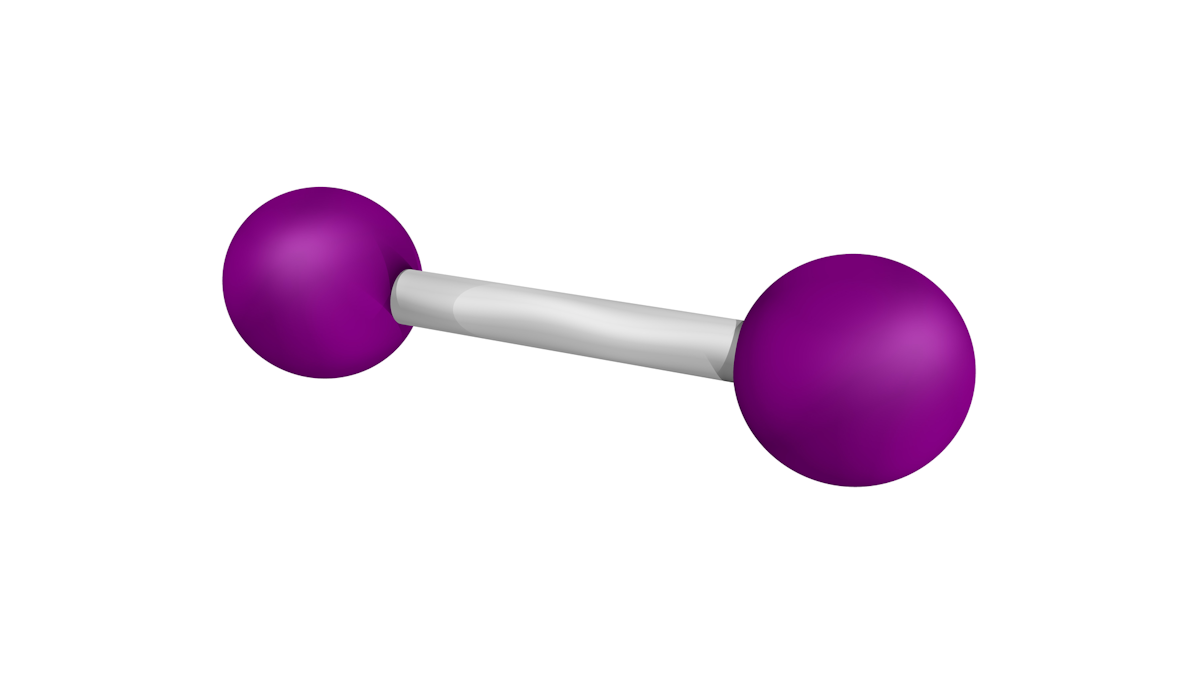 Молекула йода