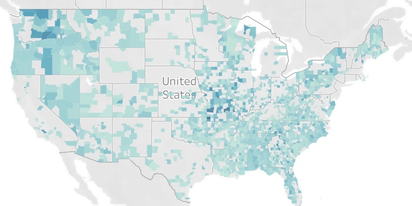 Figure 1: Population provider ratio. Photo courtesy of John O’Malley