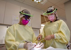 The next generation Loupe Shield in action at Dr. Yamaoka’s practice in January 2021. The next generation Loupe Shield in action at Dr. Yamaoka’s practice in January 2021.