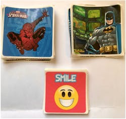 Figure 2: Examples of stickers used to reinforce positive behavior. Figure 2: Examples of stickers used to reinforce positive behavior.