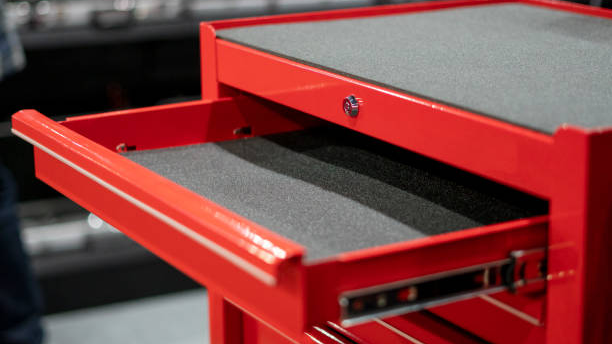 An example of the drawer cart to start the road to organization.