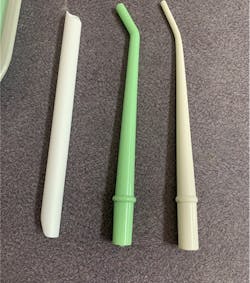 Small surgical suction tips