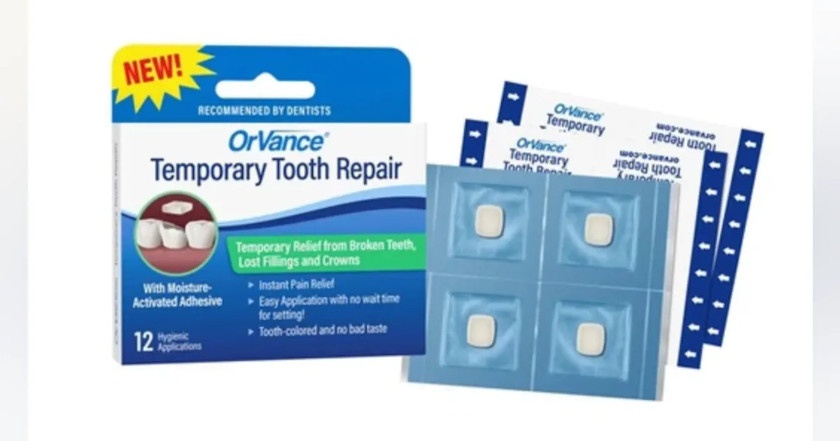 Tooth Patch Tooth repair at home? New OTC product gets dentists’ thumbs up ...