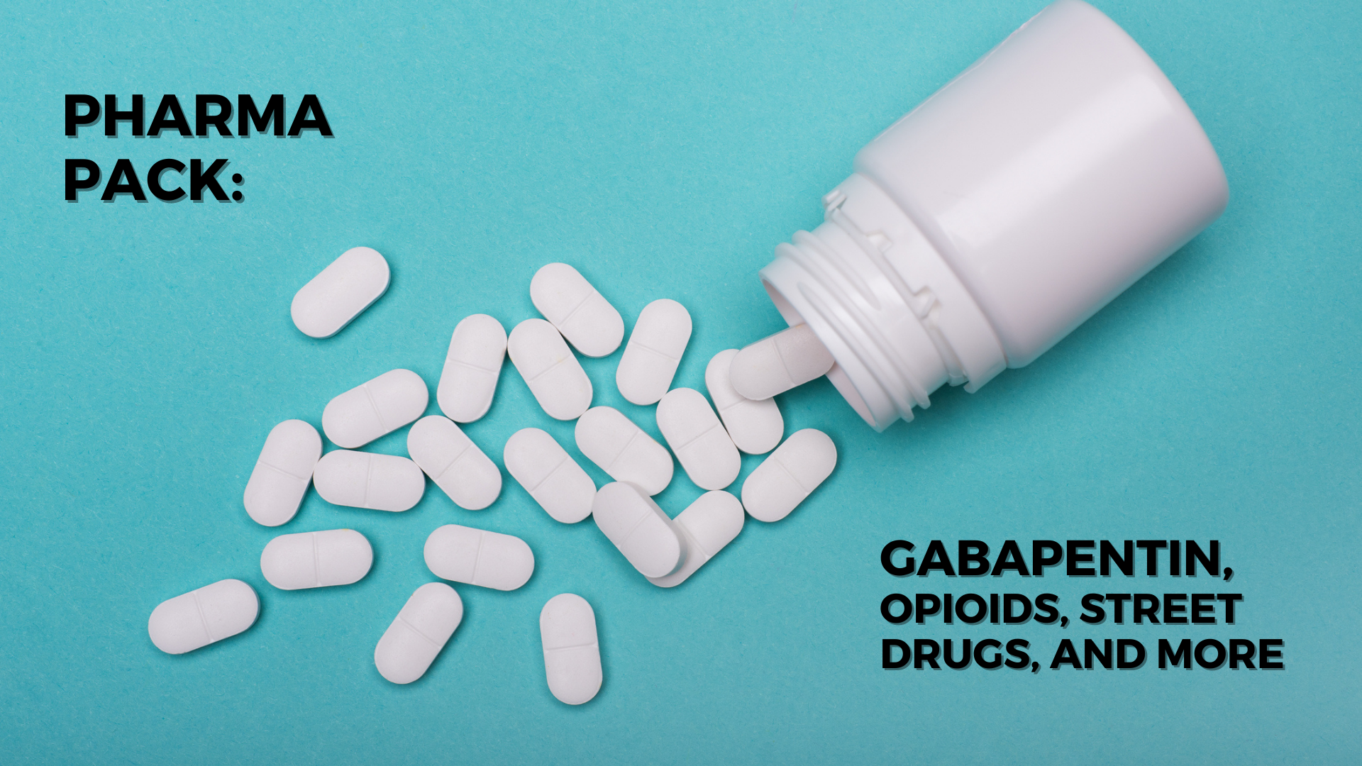 Pharma pack Gabapentin, opioid guidance, the Tylenol/Advil combo, and