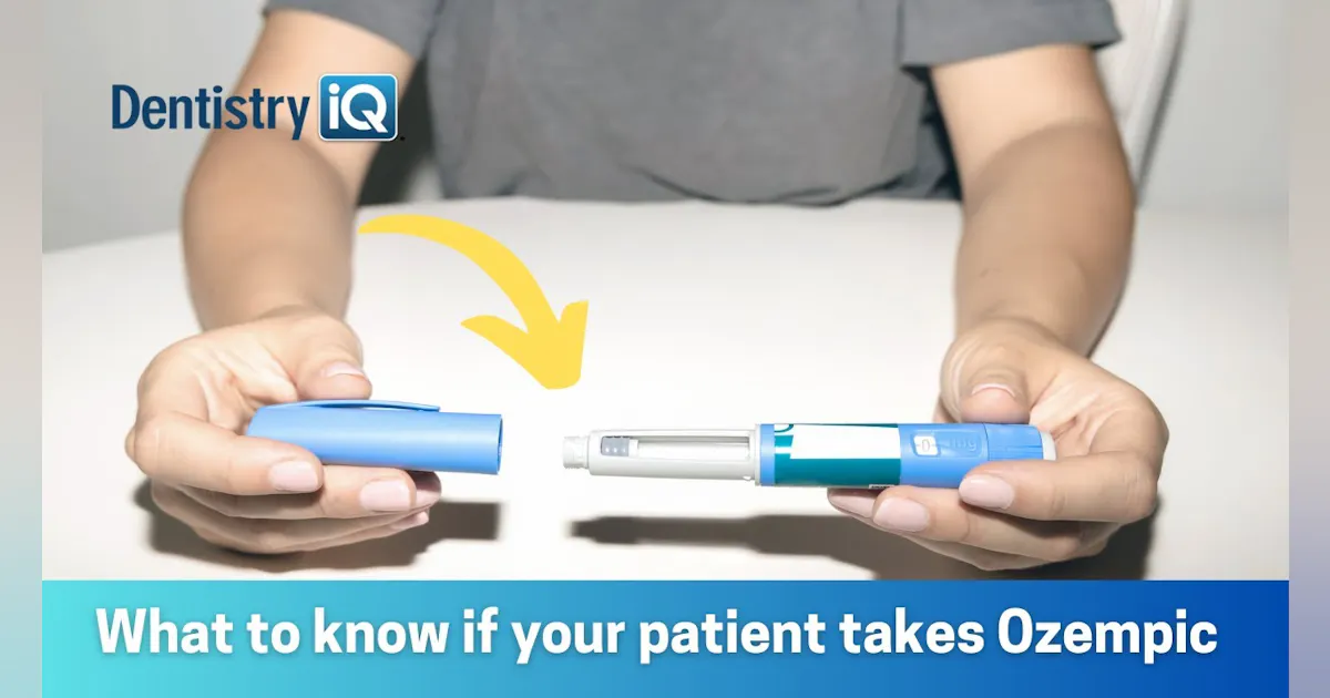 Dental considerations for people taking Ozempic