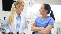 It helps new hygienists become acclimated to talk to other team members It helps new hygienists become acclimated to talk to other team members