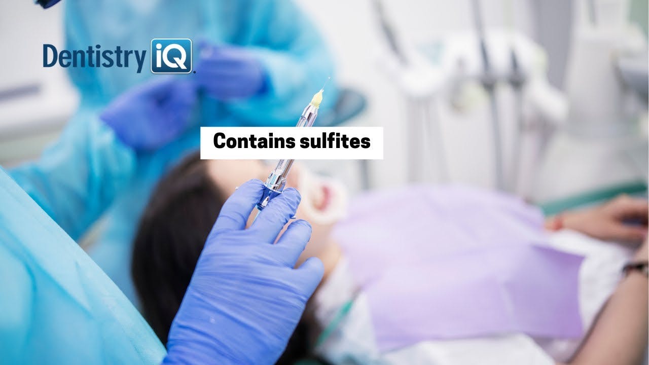 Sulfa allergies, sulfite allergies, and local anesthetics in dentistry Dentistry IQ