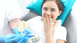 Work with pediatric dental patients to make them comfortable.
