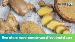 How ginger supplements can affect dental care