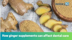 How ginger supplements can affect dental care