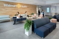 Patients in a Walmart Health clinic Patients in a Walmart Health clinic