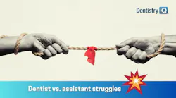 Wake up, doctor! Dentist versus dental assistant struggles