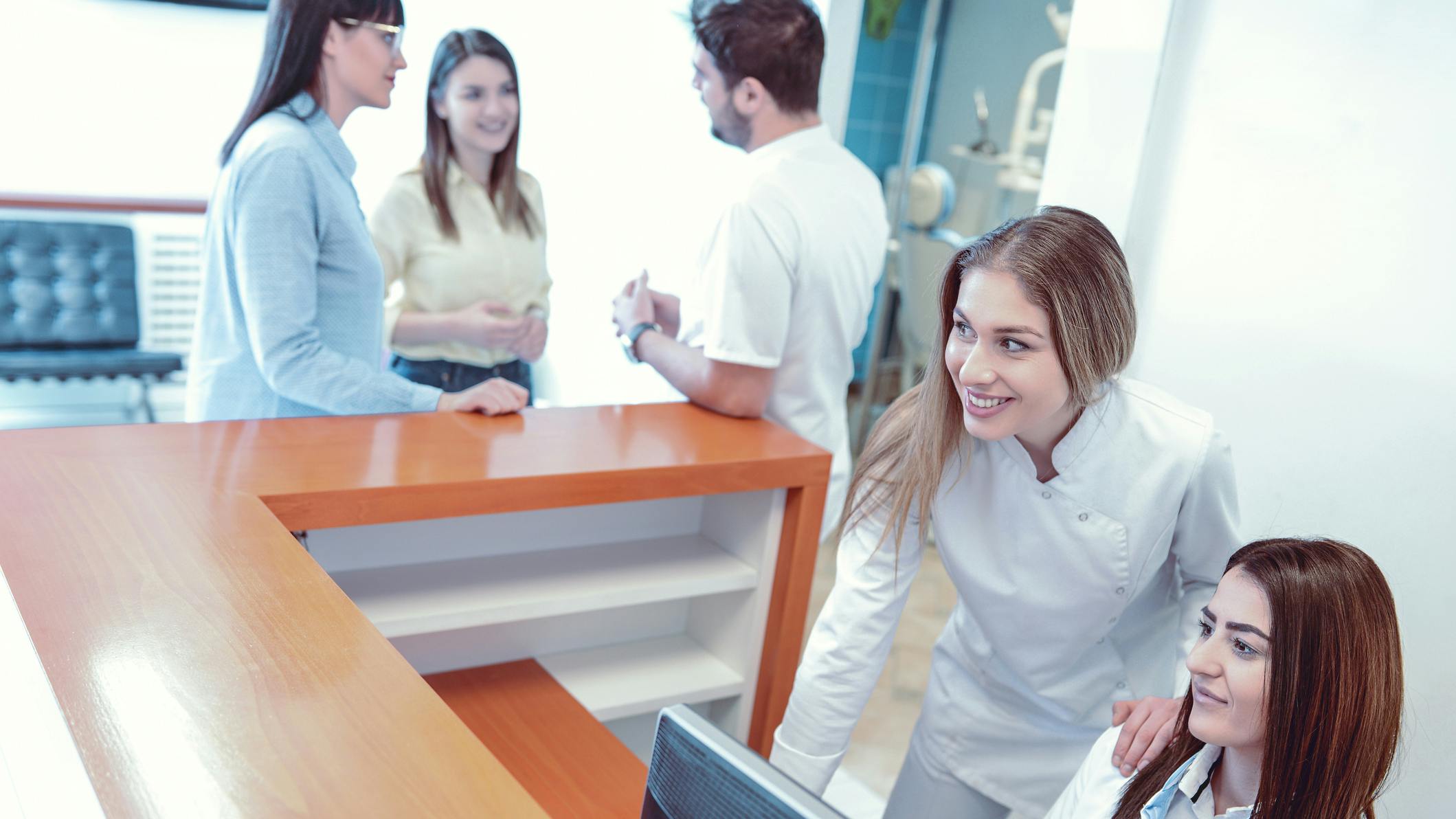 The dental office manager keeps the practice running smoothly.