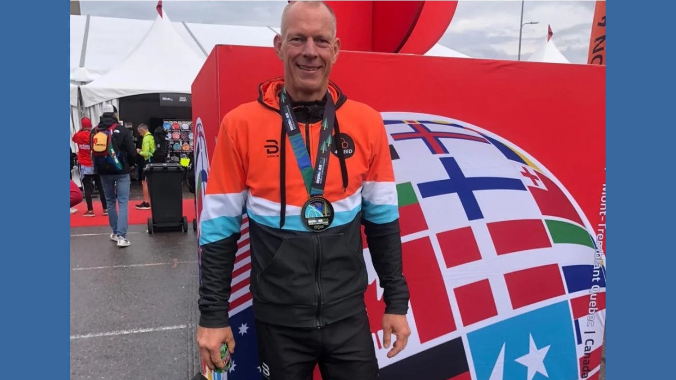 Triathlon champion Jarno Eerik&auml;inen, Kansi