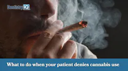What to do when your patient smells of cannabis, but denies its use