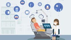 illustration of a dental office illustration of a dental office