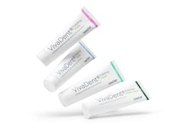 New flavors for VivaDent Polishing Paste are apple and bubblegum. New flavors for VivaDent Polishing Paste are apple and bubblegum.