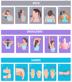 exercises for the neck, shoulders, and hands exercises for the neck, shoulders, and hands