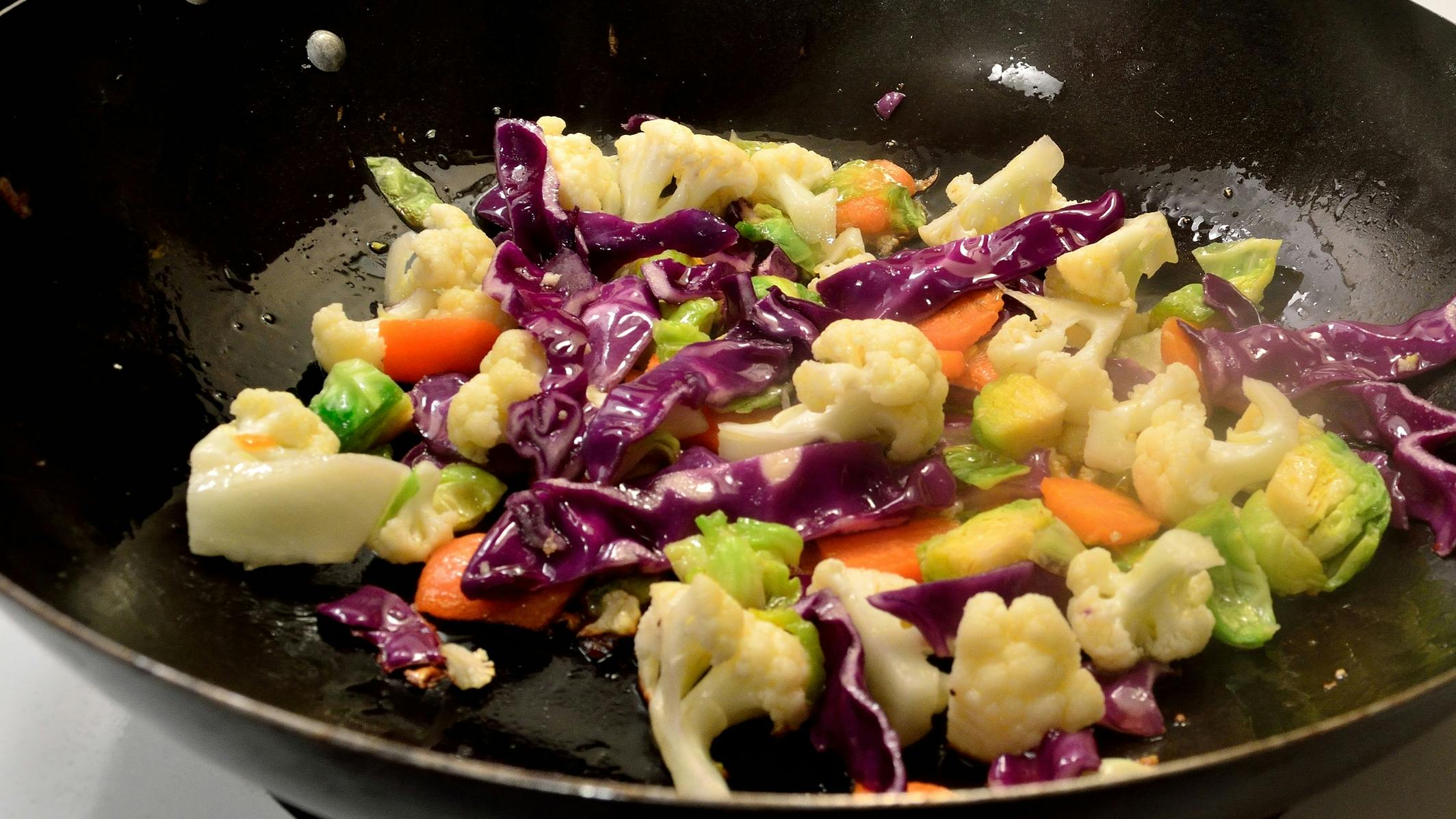 Eating the right vegetables can help prevent plaque buildup.