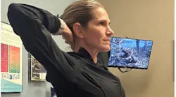 woman exercising