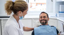 dental patient recieving care